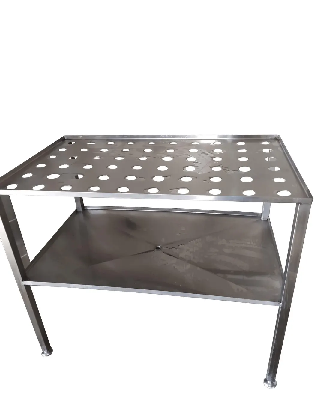 Mesa escurridora de acero 
inoxidable