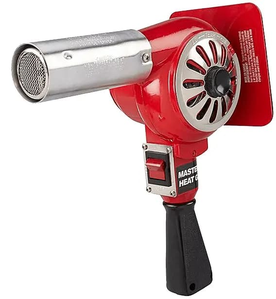 Pistola de aire caliente 
industrial de alta calidad,
marca master heat gun