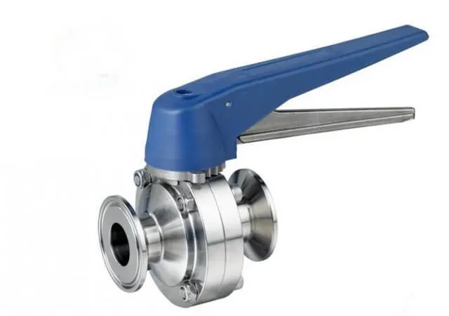 Válvula mariposa clamp